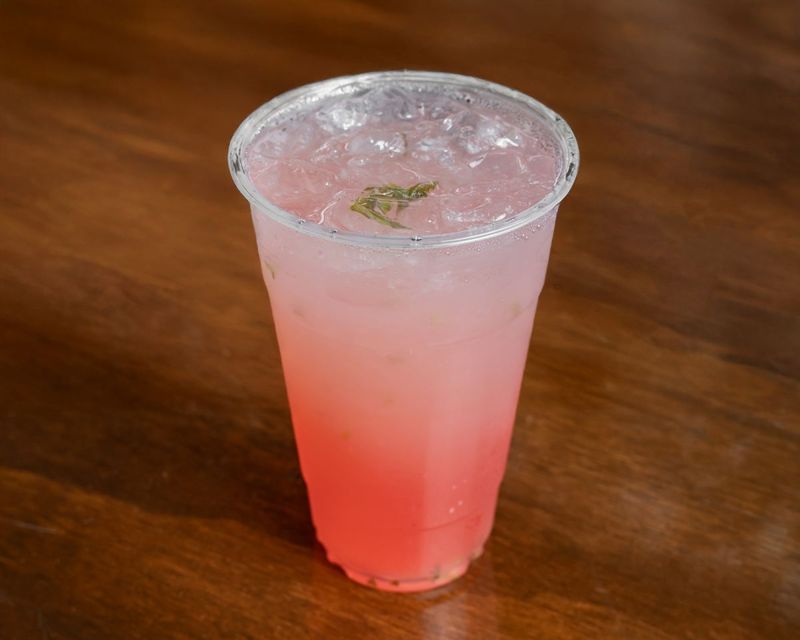 Strawberry Mint Lemonade from Courts Empanadas